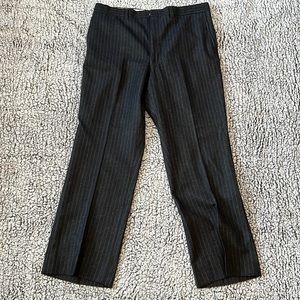 Men’s striped dress pants